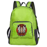 Foldable Backpack Green Bag Ultralight Outdoor Climbing Cycling Travel Hiking
