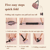 Foldable Both Shoulders Shopping Bag Large-capacity Portable Beach Bag