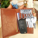 Flower Hasp Keychain Wallet for Women