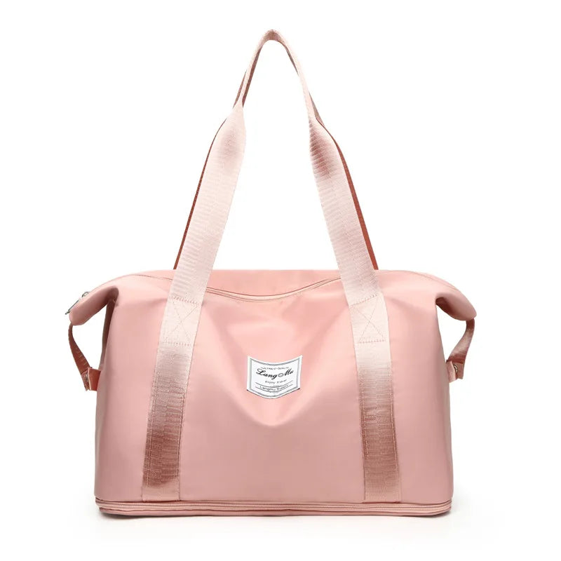 Large Capacity Ladies Gym Bag Shoulder Bag Yoga Sports Messenger Bag