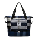 Large Capacity Shoulder Duffel Bag with Shoes Compartment