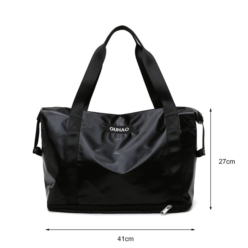Large Capacity Waterproof Duffel Travel Bag for Women