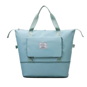 Foldable Large Gym Bag Waterproof Duffel Handbag