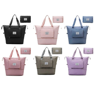 Foldable Large Gym Bag Waterproof Duffel Handbag