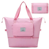 Foldable Large Gym Bag Waterproof Expandable Dry Wet Shoulder Duffel Handbag