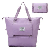 Foldable Large Gym Bag Waterproof Expandable Dry Wet Shoulder Duffel Handbag