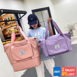 Large-capacity Foldable Travel Bag Gym Swimming Portable Luggage