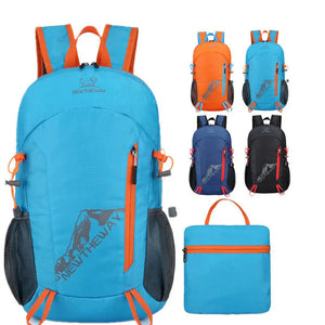 Foldable Portable Backpack Mountaineering Bag Climbing Cycling Travel Daypack