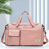 Foldable Sports Bag with Shoes Compartment Yoga Duffel Bag Waterproof