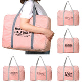 Foldable Nylon Travel Bag Water Proof Luggage Shoulder Pack