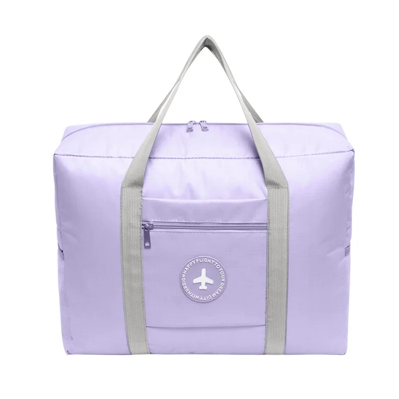 Foldable Travel Bag Large Capacity Clothes Luggage Organizer Waterproof Duffle B