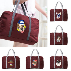 Foldable Travel Bag Large Capacity Duffle Bags Clothes Organizers Women Portable