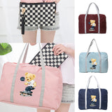 Foldable Travel Bag Men Outdoor Fishing Handbag Waterproof Large-capacity
