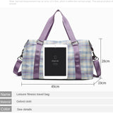 Foldable Travel Bag Short Tour Weekender Gym Duffel Bag Water Proof Luggage