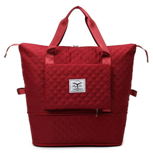 Foldable Travel Bag Wet Dry Separation Waterproof Handbag