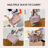 Foldable Travel Bag Women Waterproof Luggage Tote Duffle Handbag