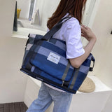 Foldable Travel Bag Sport Tote Gym Handbag Large Capacity Weekender