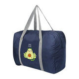 Avocado Kitten Pattern Travel Clothing Storage Bag