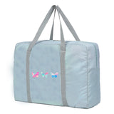 Colorful Butterfly Print Foldable Travel Bag Women Handbag