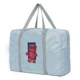 Bear Pattern Travel Bag Large Capacity Duffle Organizer