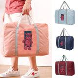 Bear Pattern Travel Bag Large Capacity Duffle Organizer