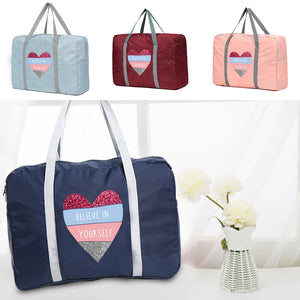 Foldable Travel Bags Women Handbags Duffle Bags Organizer Luggage