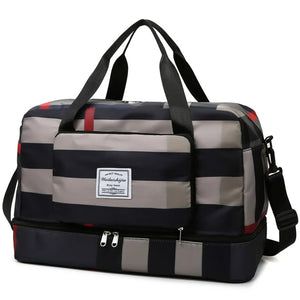 Foldable Travel Bags for Women Large Capacity Men's Sports Bag