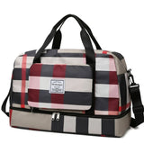 Foldable Travel Duffel Bag Sports Tote Shoulder Weekender Overnight Bags Large C