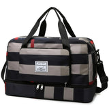 Foldable Travel Duffel Bag Sports Tote Shoulder Weekender Overnight Bags Large C