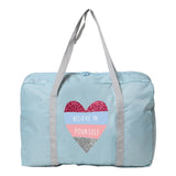 Foldable Travel Luggage Bag Waterproof Tote Nylon Bag