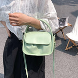 Folded Square Bag Net Hand Shoulder Messenger Western Bag