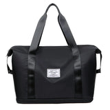 Waterproof Travel Tote Bag Large Capacity Multifunctional Pink Duffle Handbag