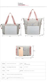 Waterproof Travel Bag Tote Luggage Women Large Capacity Duffle Handbag