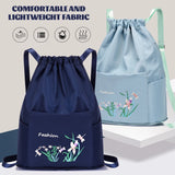 Folding Wet and Dry Shoulder Bag for Sport Workout Storage