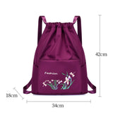Folding Wet and Dry Shoulder Bag for Sport Workout Storage