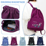 Folding Wet and Dry Shoulder Bag for Sport Workout Storage