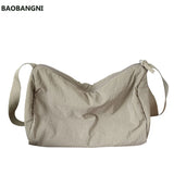 Canvas Messenger Bag for Women Large Capacity Shoulder Bag