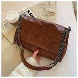 Thick chain Crossbody Bag For Women with Handle