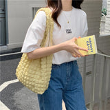 Sweet Soft Underarm Tote Shoulder Bag for Women