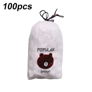 100pcs Food Cover Preservative Film Plastic Fresh Keeping Saver Bag
