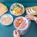 100pcs Food Cover Preservative Film Plastic Fresh Keeping Saver Bag