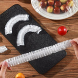 100pcs Food Cover Preservative Film Plastic Fresh Keeping Saver Bag