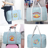 Nylon Foldable Travel Bag Large Capacity Waterproof Handbag