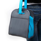 Neoprene Food Carrier Bag 22.5X14X27Cm Pink Walking or Laptop Holder