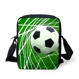 Football Cross-body Bag for Kids Girls Casual Mini Messenger Bag
