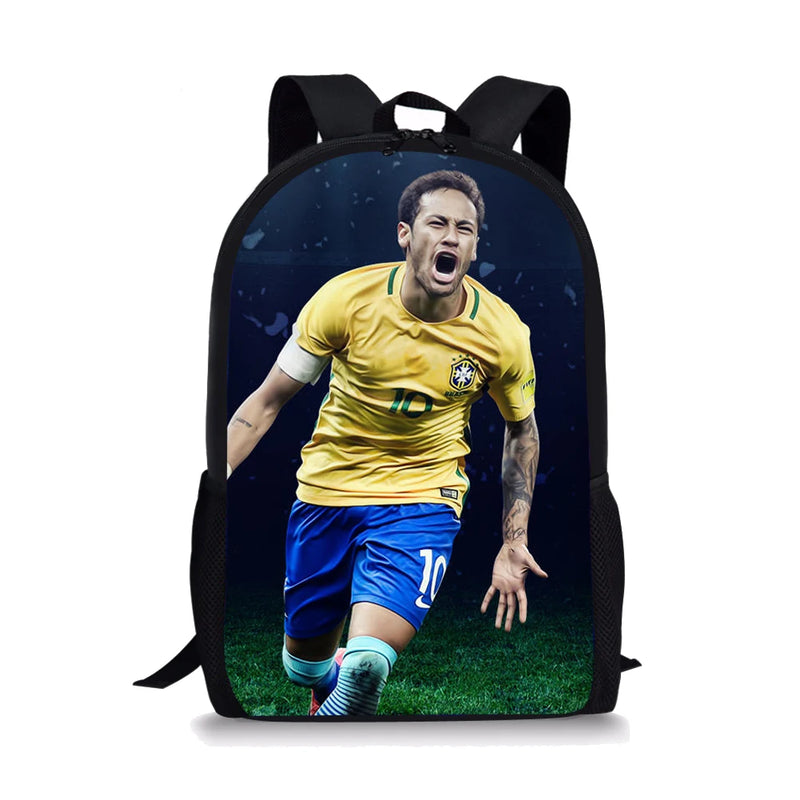 Neymar School Backpack Kids Bag Kindergarten Child Bookbag