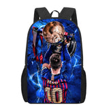 Messi 3D Print School Backpacks Kids Bag Kindergarten Backpack
