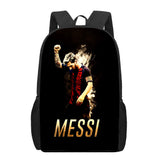 Messi 3D Print School Backpacks Kids Bag Kindergarten Backpack