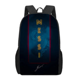 Messi 3D Print School Backpacks Kids Bag Kindergarten Backpack