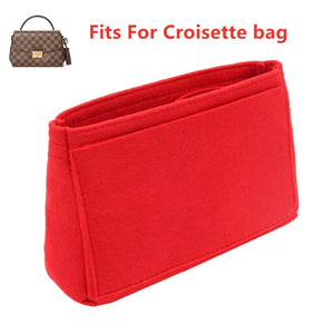 CROISETTE Handbag Insert Organizer Box Portable Purse Cosmetic Storage